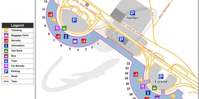 Rio de Janeiro flygplats karta